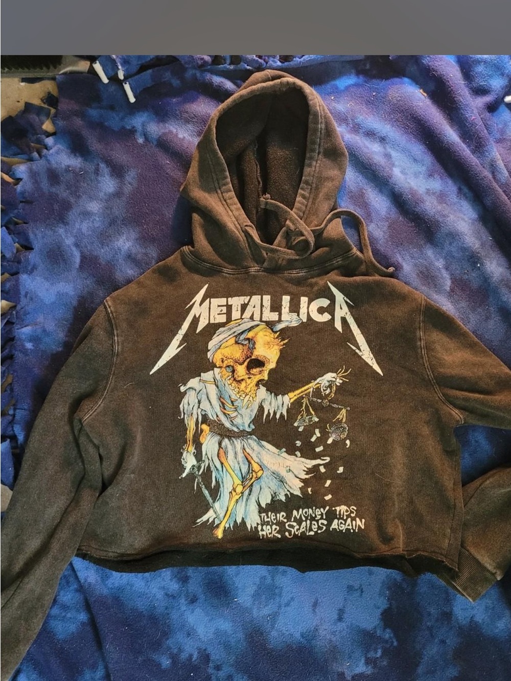 🤘Cotton On  Metallica Graphic Crewneck Hoodie